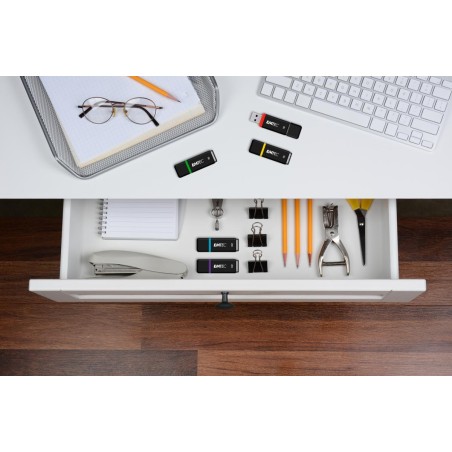 Emtec K100 Pamięć Usb 16 Gb Usb Typu-A 2.0 Czarny, Wielobarwny