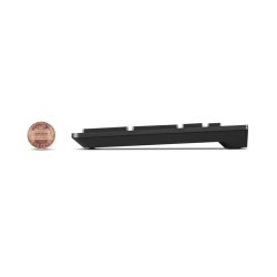 Lenovo 4X31R64457 Klawiatura Dołączona Myszka Biuro Rf Wireless Belgijski, Angielski Czarny