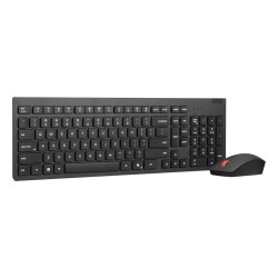 Lenovo 4X31R64457 Klawiatura Dołączona Myszka Biuro Rf Wireless Belgijski, Angielski Czarny