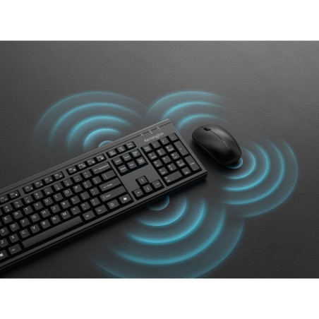 Kensington Km270 Eq Klawiatura Rf Wireless + Bluetooth Czarny