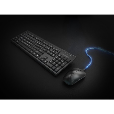 Kensington Km270 Eq Klawiatura Rf Wireless + Bluetooth Czarny