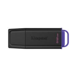 Kingston 512Gb Portable Usb 3.2 Gen 1 Datatraveler Exodia Black/Purple