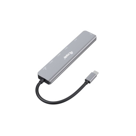 Equip 133494 Stacja Dokująca Przewodowa Usb 3.2 Gen 1 (3.1 Gen 1) Type-C Srebrny