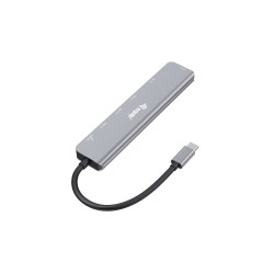 Equip 133494 Stacja Dokująca Przewodowa Usb 3.2 Gen 1 (3.1 Gen 1) Type-C Srebrny