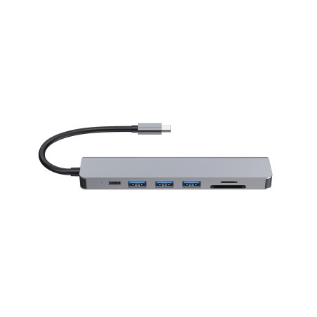 Equip 133494 Stacja Dokująca Przewodowa Usb 3.2 Gen 1 (3.1 Gen 1) Type-C Srebrny