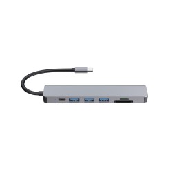 Equip 133494 Stacja Dokująca Przewodowa Usb 3.2 Gen 1 (3.1 Gen 1) Type-C Srebrny