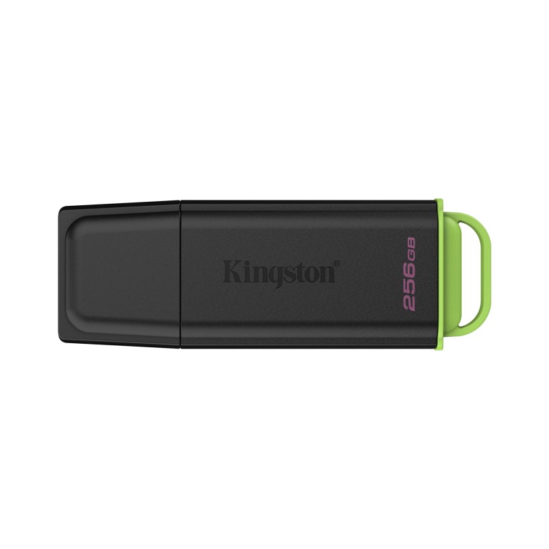 Kingston 256Gb Portable Usb 3.2 Gen 1 Datatraveler Exodia Black/Green