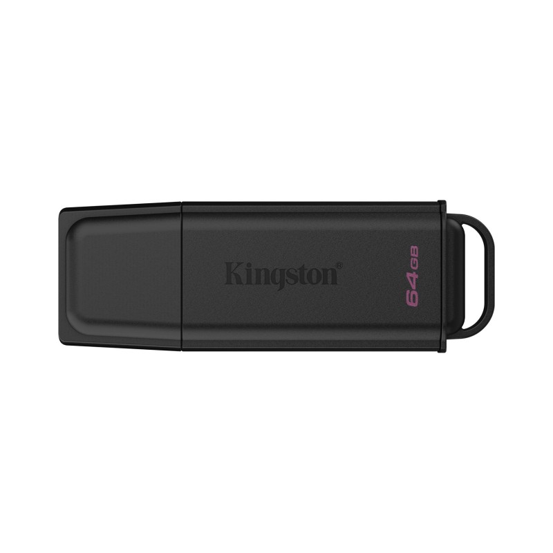 Kingston 64Gb Portable Usb 3.2 Gen 1 Datatraveler Exodia Black