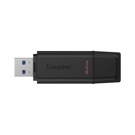 Kingston 64Gb Portable Usb 3.2 Gen 1 Datatraveler Exodia Black