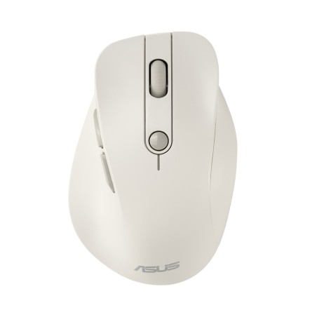 Mysz Bezprzewodowa Asus Md105 Wireless Mouse Milky White 2400Dpi Dual-Mode Wireless 2.4 Ghz And Bluetooth