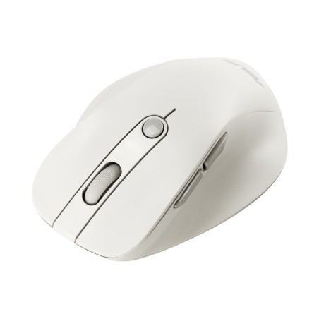 Mysz Bezprzewodowa Asus Md105 Wireless Mouse Milky White 2400Dpi Dual-Mode Wireless 2.4 Ghz And Bluetooth
