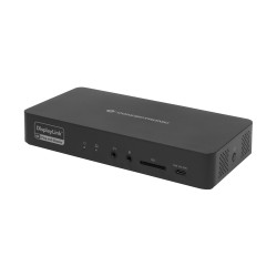 Stacja Dokująca Conceptronic 17-1 Usb-C- Hdmi Dp 4K/60Hz Gbe Usb-C Bk