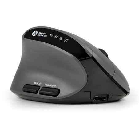 Bakkerelkhuizen Midway Myszka Biuro Po Lewej Stronie Rf Wireless + Bluetooth + Usb Type-C Optyczny 2400 Dpi