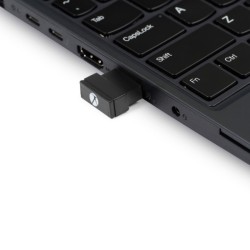 Bakkerelkhuizen Midway Myszka Biuro Po Lewej Stronie Rf Wireless + Bluetooth + Usb Type-C Optyczny 2400 Dpi