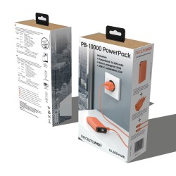 Ultron Pb-10000 10000 Mah Pomarańczowy