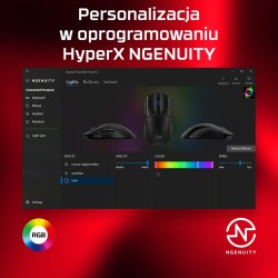 Myszka Hyperx Pulsefire Haste 2.0 Biała