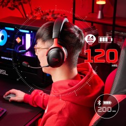 Hyperx Cloud Iii Wireless – Bezprzewodowy Zestaw Słuchawkowy Do Gier (Czarny)