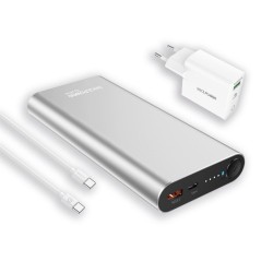 Powerbank Realpower Pb-20000Pd Litowo-Jonowy (Li-Ion) 20000 Mah Aluminium