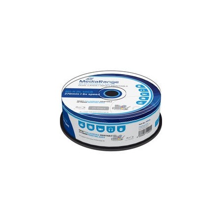 Mediarange Mr510 Płyta Blu-Ray Bd-R Dl 50 Gb 25 Szt.
