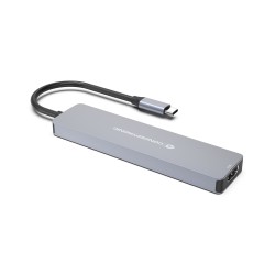 Conceptronic Donn28G Przewodowa Usb 3.2 Gen 1 (3.1 Gen 1) Type-C Szary