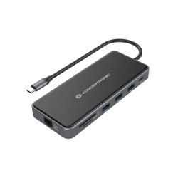 Conceptronic Donn15G - Stacja Dokująca - Usb-C 3.2 Gen 1 - Vga, 2 X Hdmi - Gige