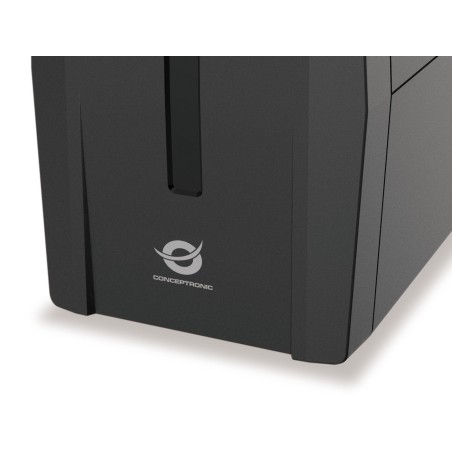 Zasilacz Awaryjny Ups Conceptronic 850 Va/480 W/2Xuk/Hid Usb/Rj45In/Out/Avr Sw
