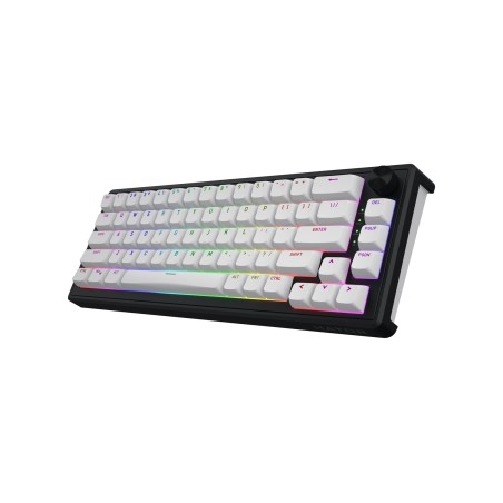 Hator Skyfall Wireless 65 Klawiatura Gaming Usb + Rf Wireless + Bluetooth Qwerty Us English Czarny, Biały