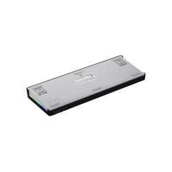 Hator Skyfall Wireless 65 Klawiatura Gaming Usb + Rf Wireless + Bluetooth Qwerty Us English Czarny, Biały