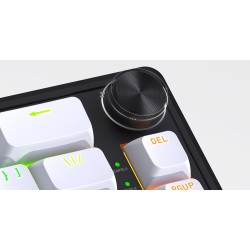 Hator Skyfall Wireless 65 Klawiatura Gaming Usb + Rf Wireless + Bluetooth Qwerty Us English Czarny, Biały