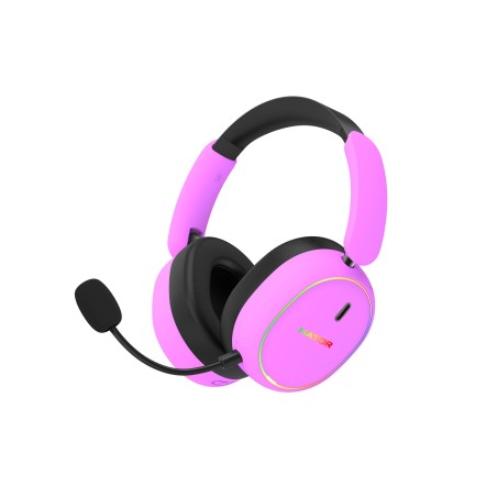 Hator Phoenix 2 Wireless Zestaw Słuchawkowy Przewodowy I Bezprzewodowy Opaska Na Głowę Gaming Usb Type-C / Usb Type-A Bluetooth