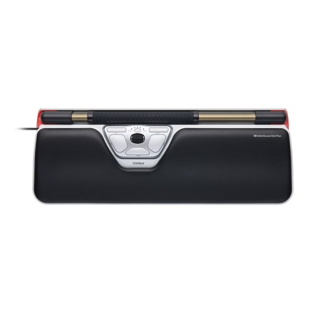 Contour Design Rollermouse Red Plus, Oburęczna, Bezprzewodowa, Rf Wireless, 2800 Dpi, Srebrny