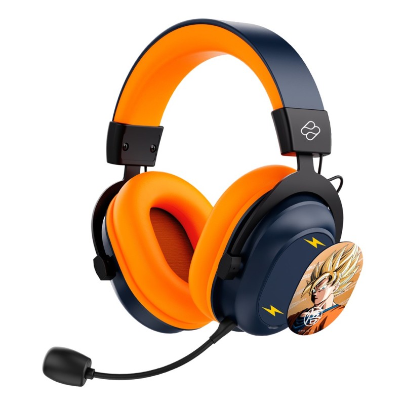 Blade Db2001 Słuchawki/Zestaw Słuchawkowy Przewodowy I Bezprzewodowy Opaska Na Głowę Gaming Usb Type-C Bluetooth Czarny, Szary,