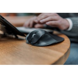 Bakker Elkhuizen Handshoemouse Shift - Mysz - Ergonomiczna - Prawo- I Leworęczna - Laserowa - 3 Przyciski - Bezprzewodowa