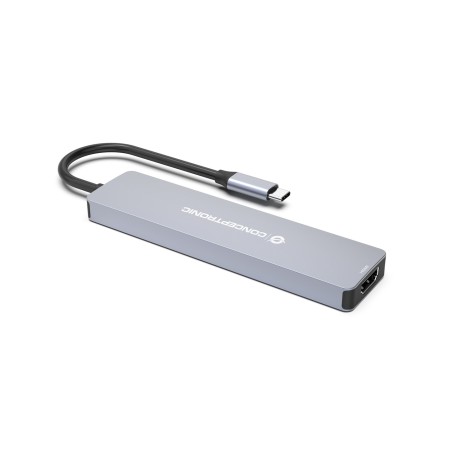 Conceptronic Donn19G Stacja Dokująca Przewodowa Usb 3.2 Gen 1 (3.1 Gen 1) Type-C Szary