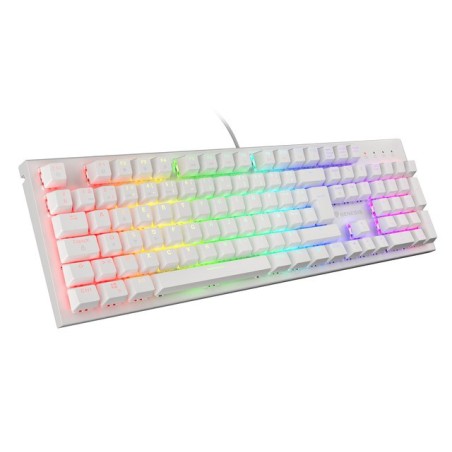 Klawiatura Dla Graczy Genesis Thor 303 Fr Podświetlenie Rgb Mechaniczna Brown Switch Biała Hot Swap