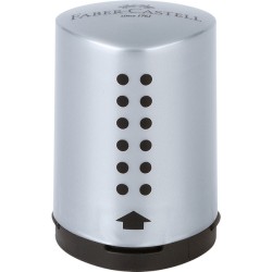 Temperówka Grip 2001 Mini Srebrna Faber-Castell  183700