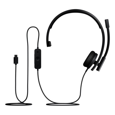 Logitech H570E Zestaw Słuchawkowy Przewodowa Opaska Na Głowę Biuro/Centrum Telefoniczne Usb Type-C Czarny