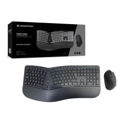 Conceptronic Orazio02Pt Klawiatura Dołączona Myszka Biuro Rf Wireless Qwerty Portugalski Czarny