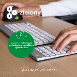 R-Go Tastatur Nummernblock Break Bluetooth Weiăź
