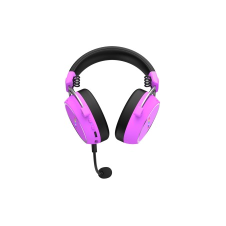 Słuchawki Dla Graczy Hator Hypergang 3 Wireless Bezprzewodowe Fioletowe