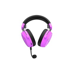 Słuchawki Dla Graczy Hator Hypergang 3 Wireless Bezprzewodowe Fioletowe