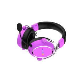 Słuchawki Dla Graczy Hator Hypergang 3 Wireless Bezprzewodowe Fioletowe