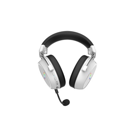 Słuchawki Dla Graczy Hator Hypergang 3 Wireless Bezprzewodowe Białe