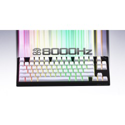 Hator Skyfall 65 Mag Ultra 8K Klawiatura Gaming Usb Qwerty Us English Czarny, Biały