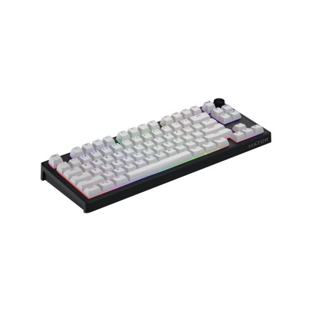 Hator Skyfall 80 Mag Ultra 8K Klawiatura Gaming Usb Qwerty Us English Czarny, Biały