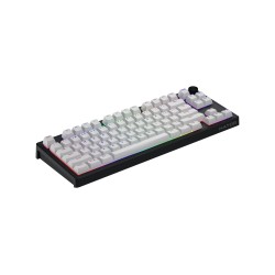 Hator Skyfall 80 Mag Ultra 8K Klawiatura Gaming Usb Qwerty Us English Czarny, Biały