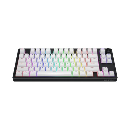 Hator Skyfall 80 Mag Ultra 8K Klawiatura Gaming Usb Qwerty Us English Czarny, Biały