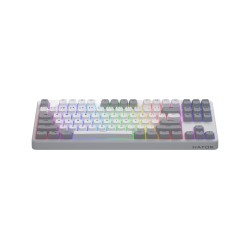 Hator Rockfall 3 Tkl Wireless Klawiatura Uniwersalne Usb + Rf Wireless + Bluetooth Qwerty Angielski Biały