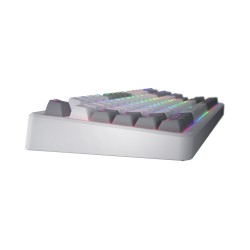Hator Rockfall 3 Tkl Wireless Klawiatura Uniwersalne Usb + Rf Wireless + Bluetooth Qwerty Angielski Biały