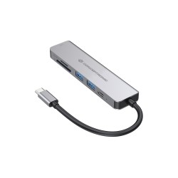 Conceptronic Donn02G Stacja Dokująca Usb 3.2 Gen 1 (3.1 Gen 1) Type-C Aluminium
